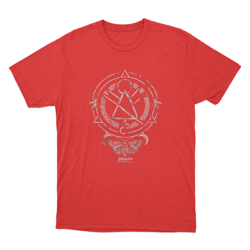 Mysterious Rune Symbol Unisex T Shirt Red Mysterious Rune Symbol Unisex T Shirt Red