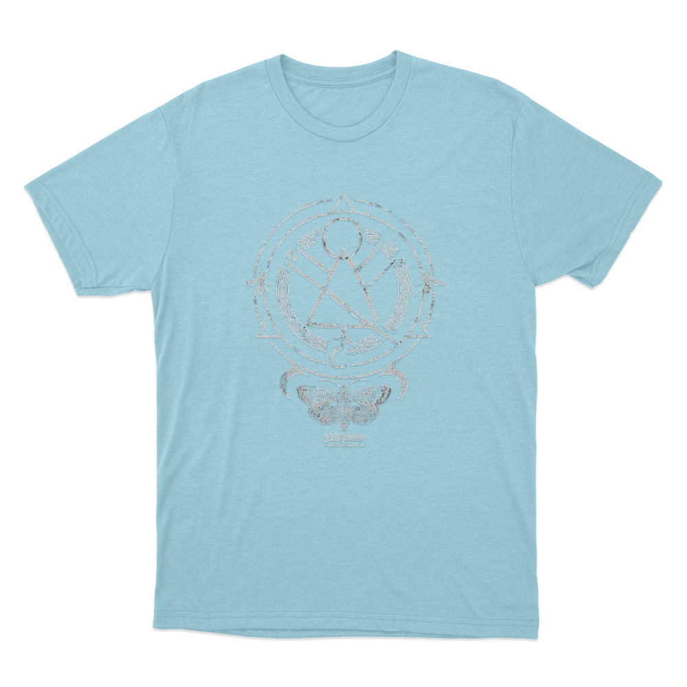 Mysterious Rune Symbol Unisex T Shirt Sky Blue Mysterious Rune Symbol Unisex T Shirt Sky Blue
