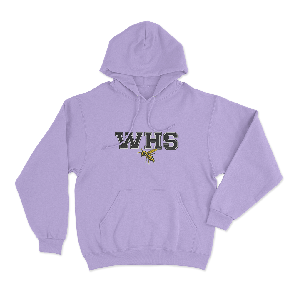 WHS School Logo Unisex Hoodie Purple WHS School Logo Unisex Hoodie Purple