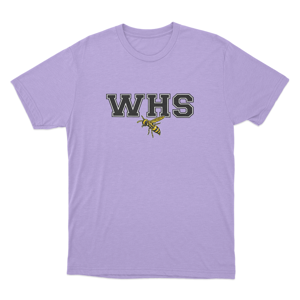 WHS School Logo Unisex T Shirt Purple WHS School Logo Unisex T Shirt Purple