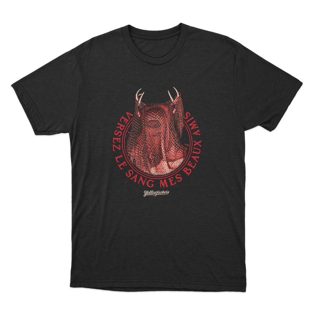 Yellowjackets Antler Queen Mask Unisex T Shirt Black Yellowjackets Antler Queen Mask Unisex T Shirt Black