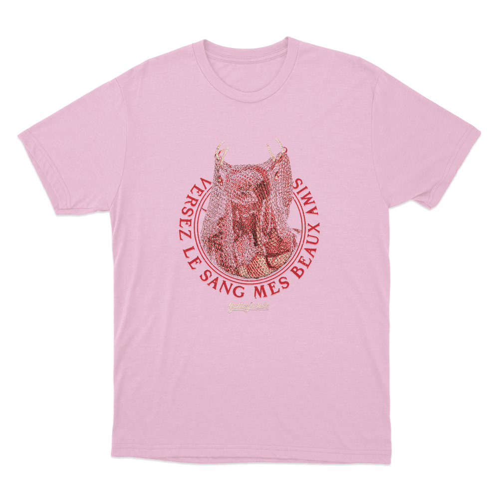 Yellowjackets Antler Queen Mask Unisex T Shirt Pink Yellowjackets Antler Queen Mask Unisex T Shirt Pink