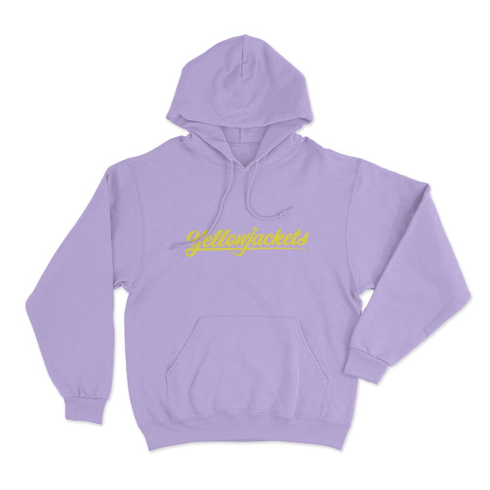 Yellowjackets Classic Logo Unisex Hoodie Purple Yellowjackets Classic Logo Unisex Hoodie Purple