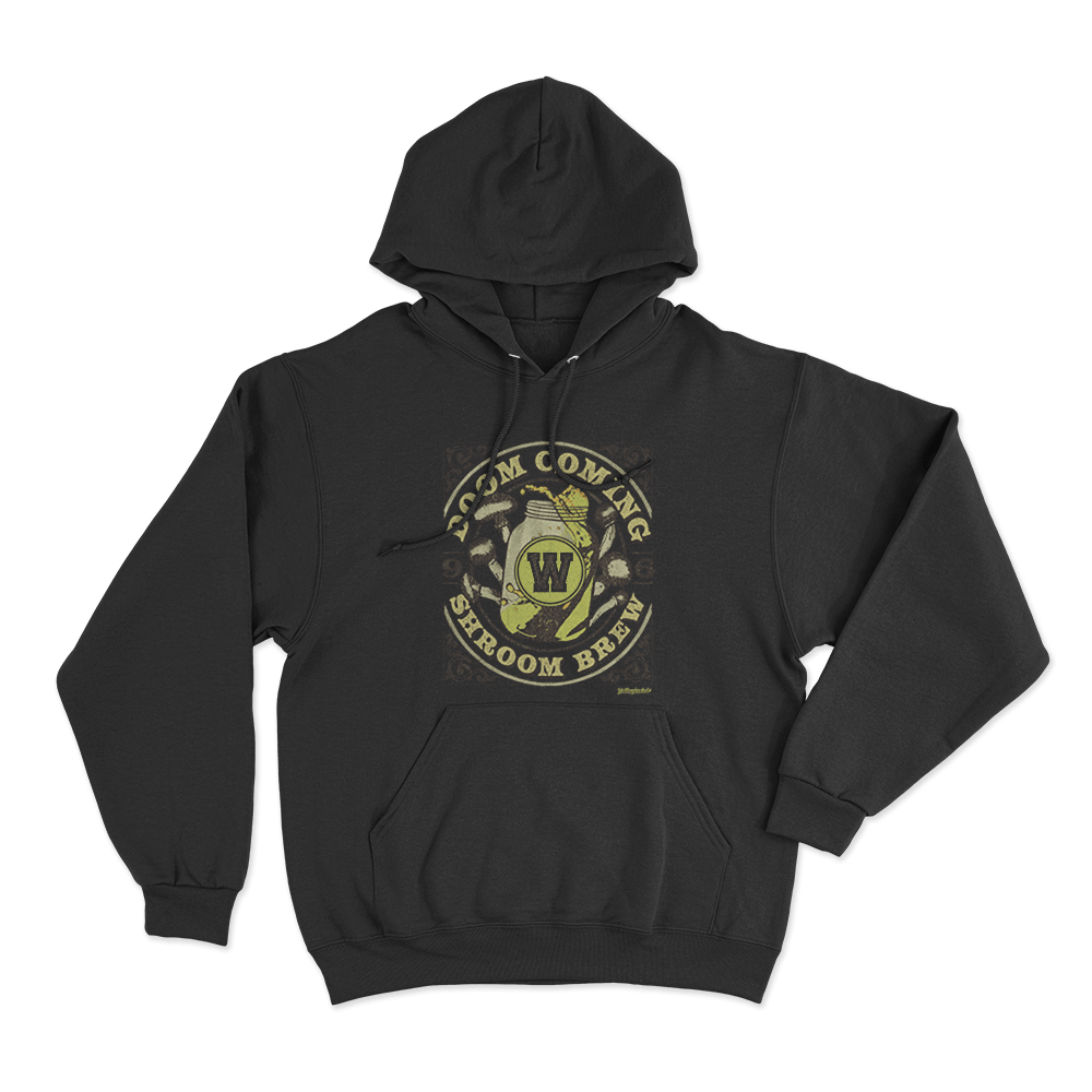 Yellowjackets Doomcoming Shroom Brew Unisex Hoodie Black Yellowjackets Doomcoming Shroom Brew Unisex Hoodie Black