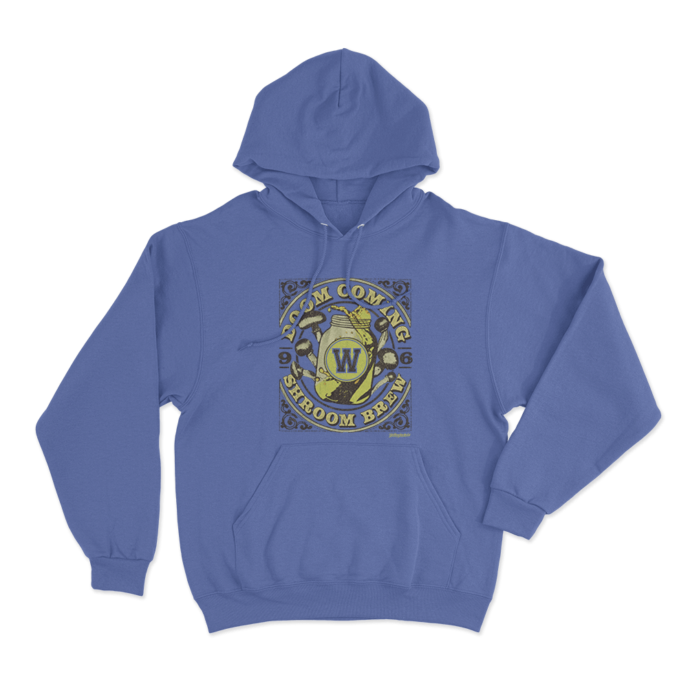 Yellowjackets Doomcoming Shroom Brew Unisex Hoodie Blue Yellowjackets Doomcoming Shroom Brew Unisex Hoodie Blue