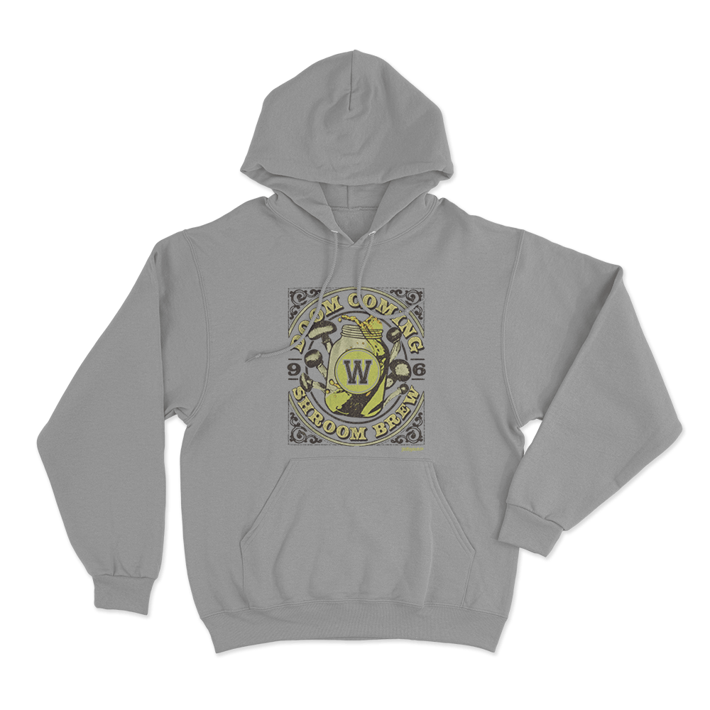 Yellowjackets Doomcoming Shroom Brew Unisex Hoodie Grey Yellowjackets Doomcoming Shroom Brew Unisex Hoodie Grey