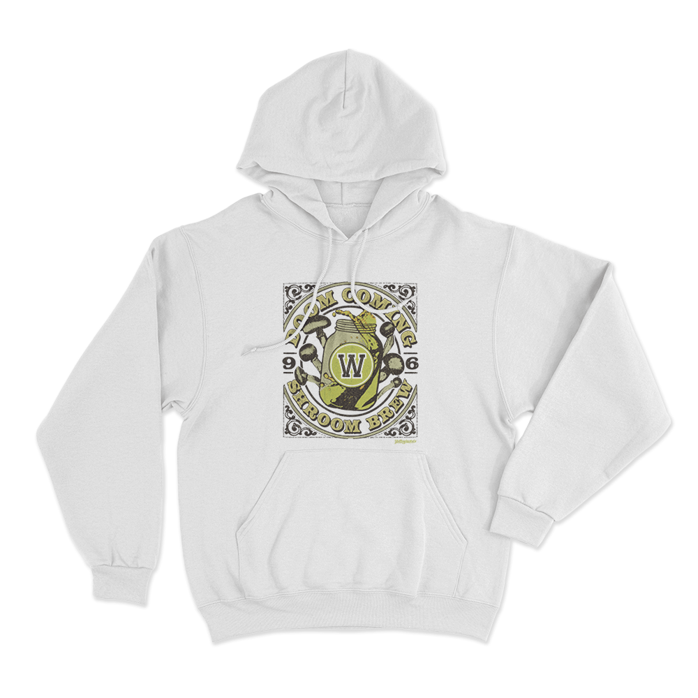 Yellowjackets Doomcoming Shroom Brew Unisex Hoodie White Yellowjackets Doomcoming Shroom Brew Unisex Hoodie White