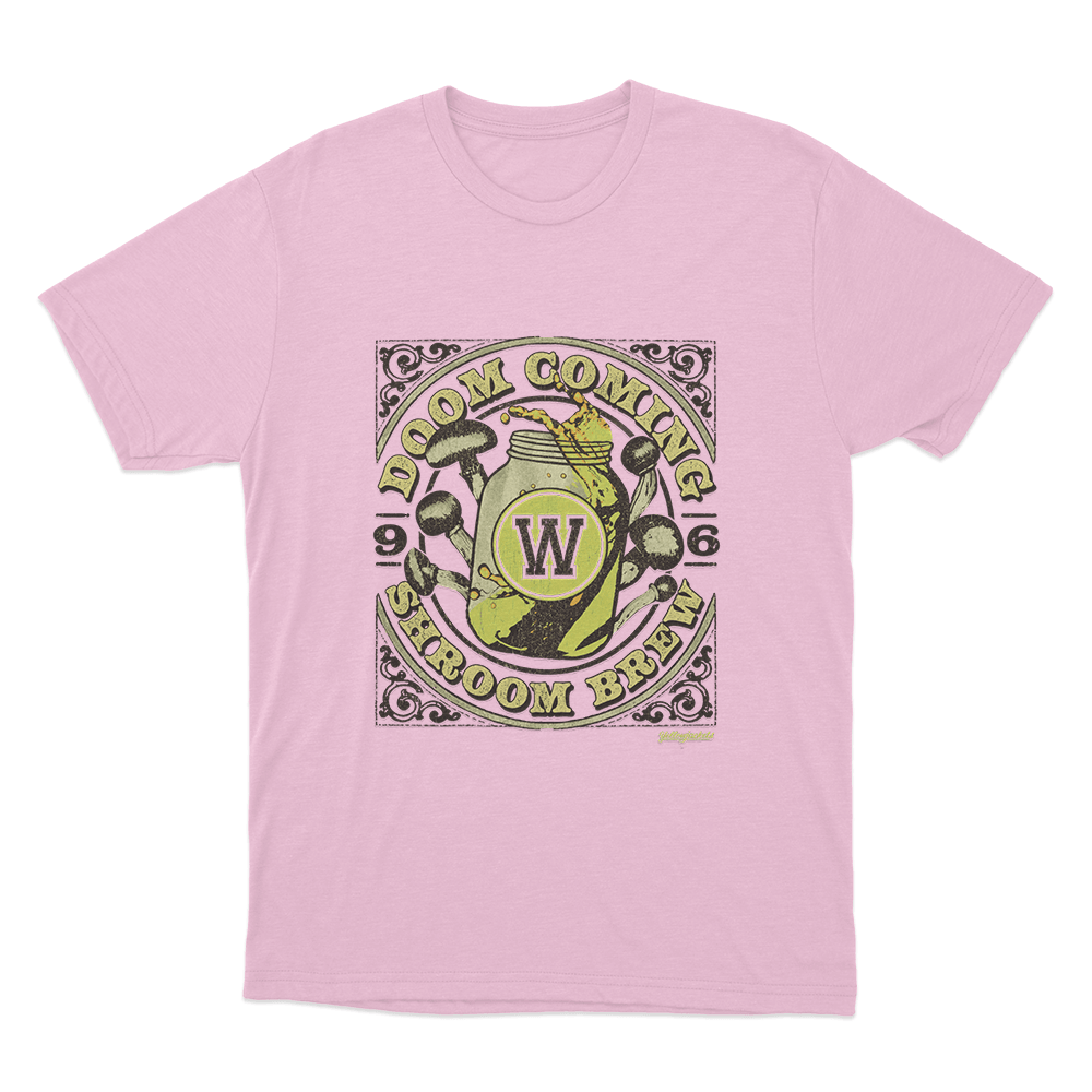 Yellowjackets Doomcoming Shroom Brew Unisex T Shirt Pink Yellowjackets Doomcoming Shroom Brew Unisex T Shirt Pink