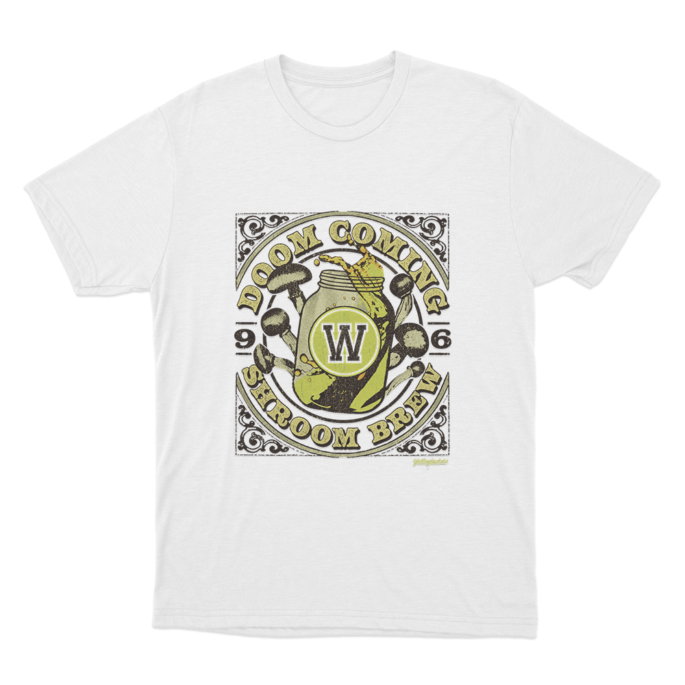 Yellowjackets Doomcoming Shroom Brew Unisex T Shirt White Yellowjackets Doomcoming Shroom Brew Unisex T Shirt White
