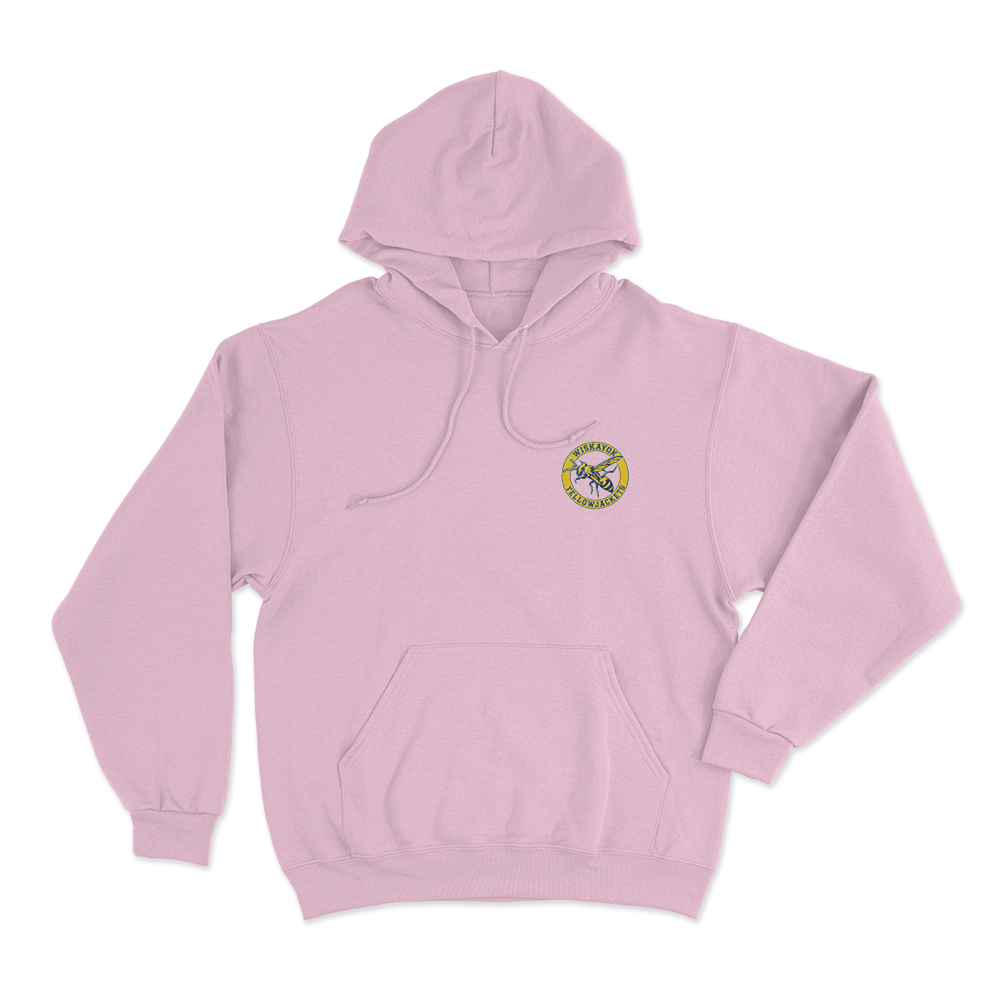 Yellowjackets Emblem Unisex Hoodie Pink Yellowjackets Emblem Unisex Hoodie Pink