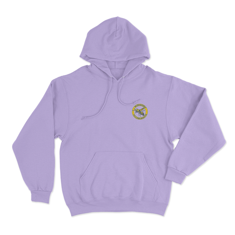 Yellowjackets Emblem Unisex Hoodie Purple Yellowjackets Emblem Unisex Hoodie Purple