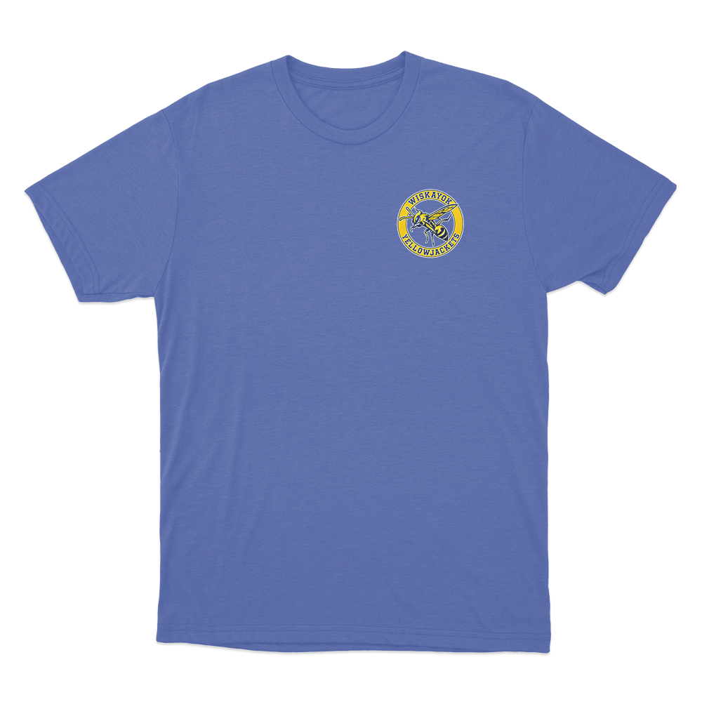Yellowjackets Emblem Unisex T Shirt Blue Yellowjackets Emblem Unisex T Shirt Blue