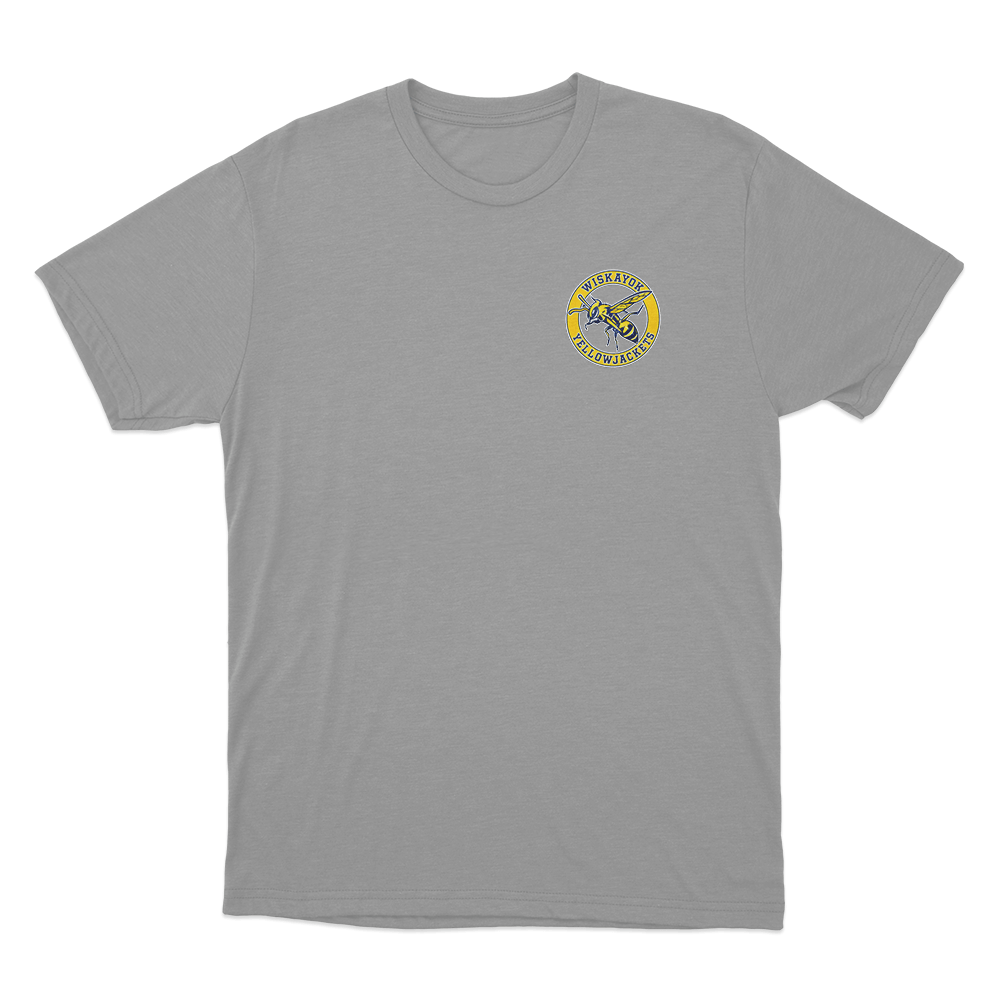 Yellowjackets Emblem Unisex T Shirt Grey Yellowjackets Emblem Unisex T Shirt Grey