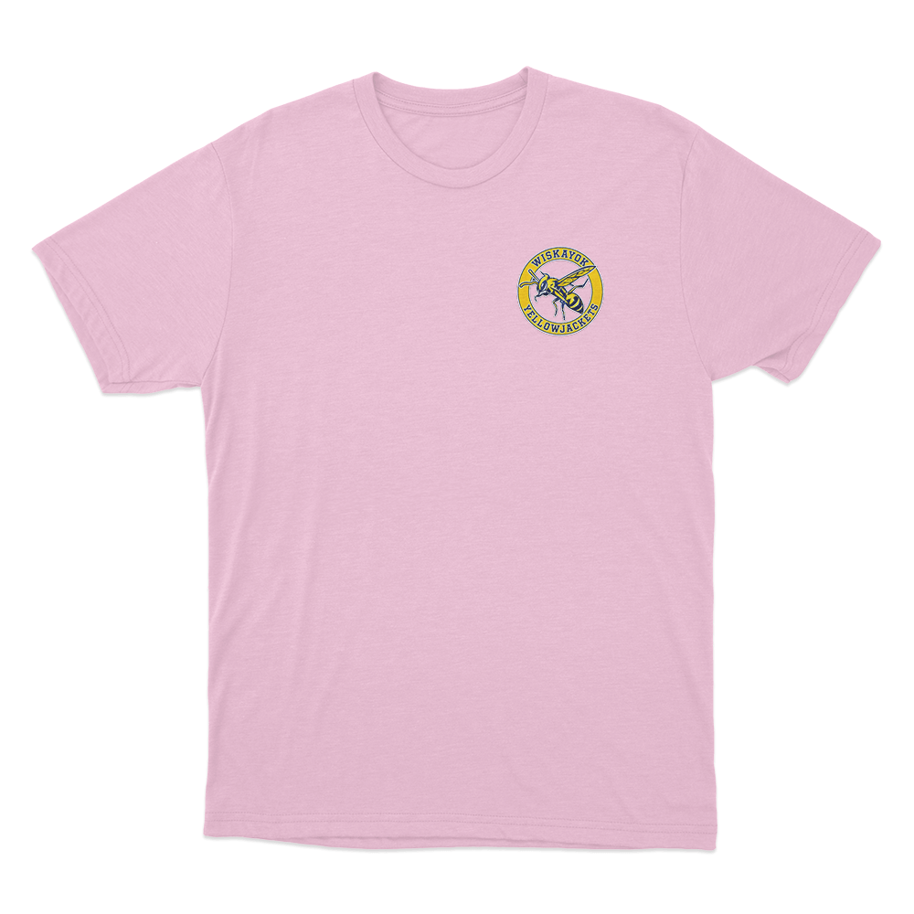 Yellowjackets Emblem Unisex T Shirt Pink Yellowjackets Emblem Unisex T Shirt Pink