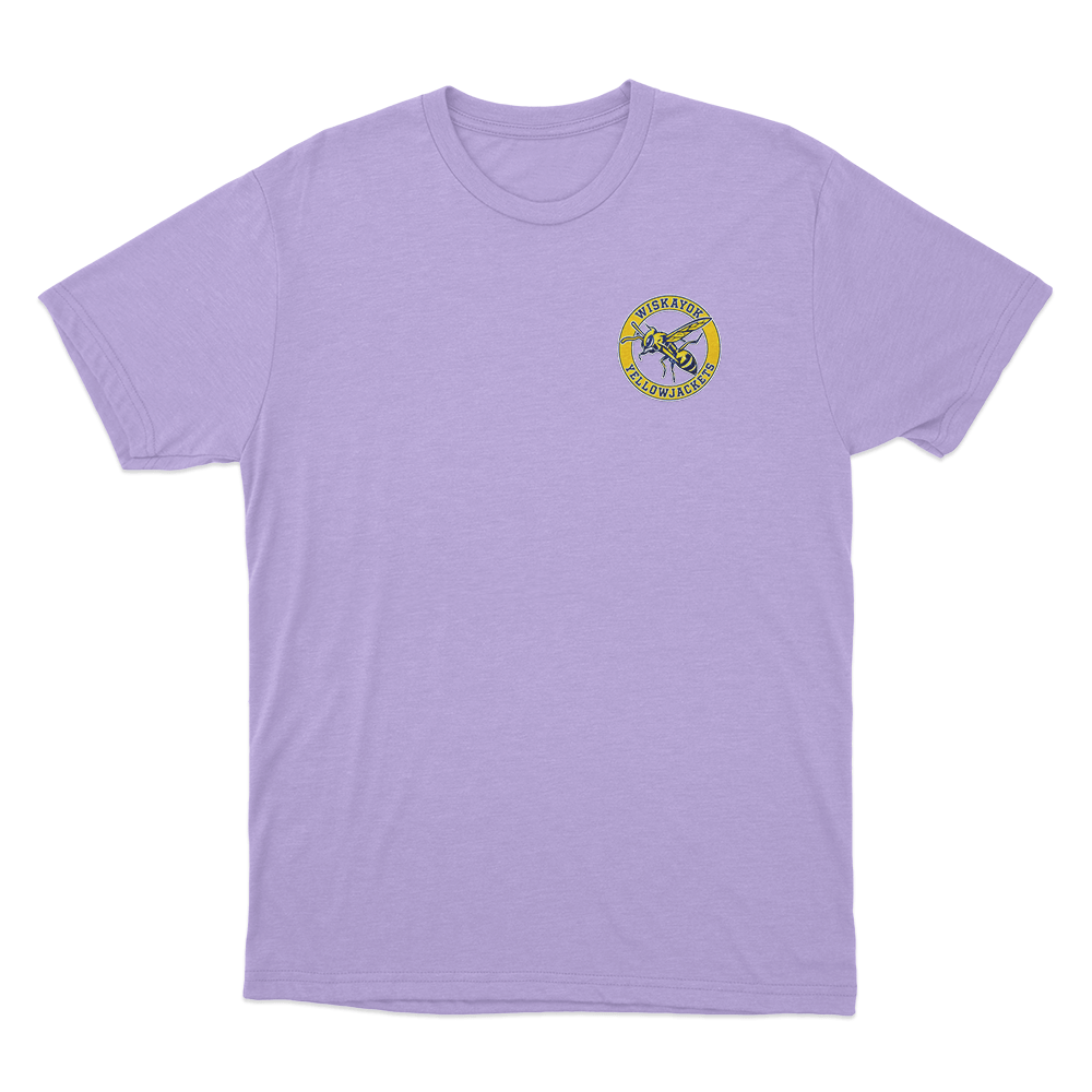 Yellowjackets Emblem Unisex T Shirt Purple Yellowjackets Emblem Unisex T Shirt Purple