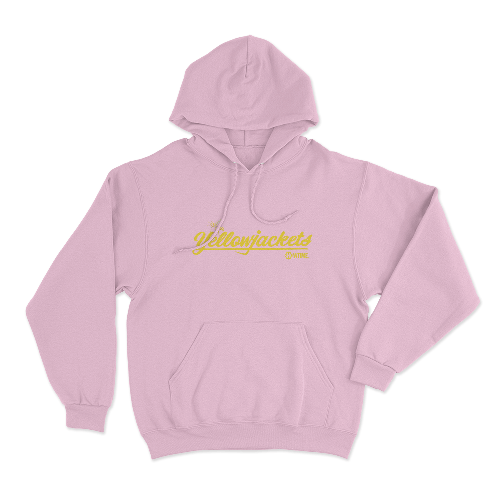 Yellowjackets Logo Unisex Hoodie Pink Yellowjackets Logo Unisex Hoodie Pink