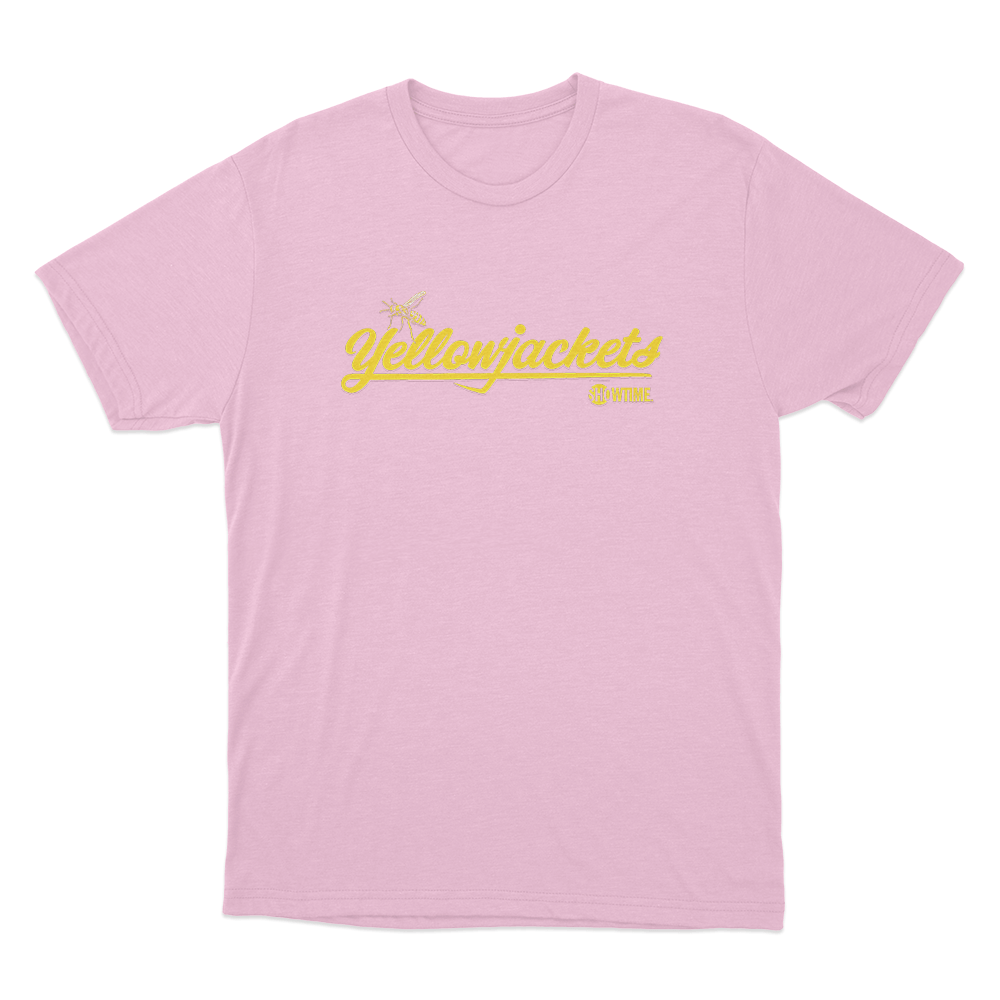 Yellowjackets Logo Unisex T Shirt Pink Yellowjackets Logo Unisex T Shirt Pink