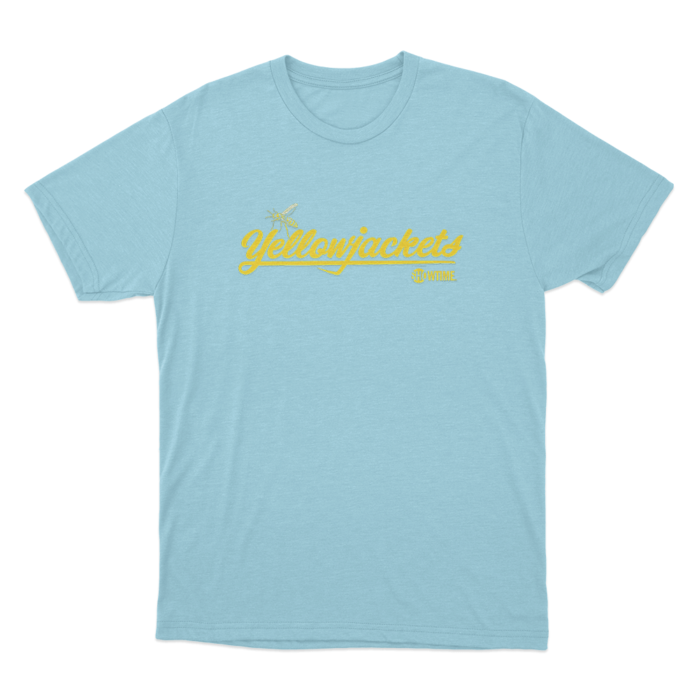 Yellowjackets Logo Unisex T Shirt Sky Blue Yellowjackets Logo Unisex T Shirt Sky Blue