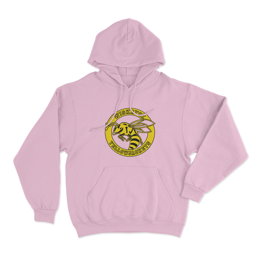 Yellowjackets Wiskayok Varsity Hornet Unisex Hoodie Pink Yellowjackets Wiskayok Varsity Hornet Unisex Hoodie Pink
