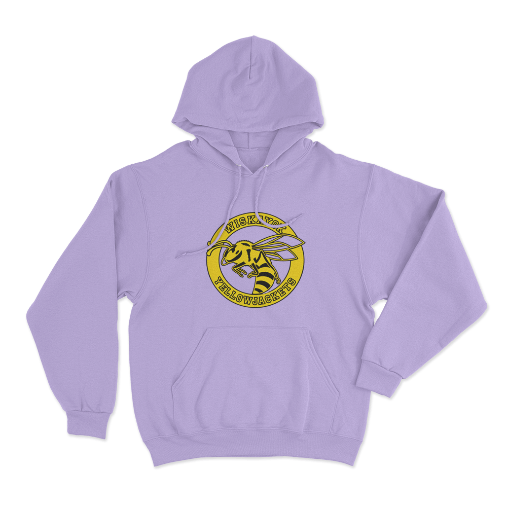 Yellowjackets Wiskayok Varsity Hornet Unisex Hoodie Purple Yellowjackets Wiskayok Varsity Hornet Unisex Hoodie Purple