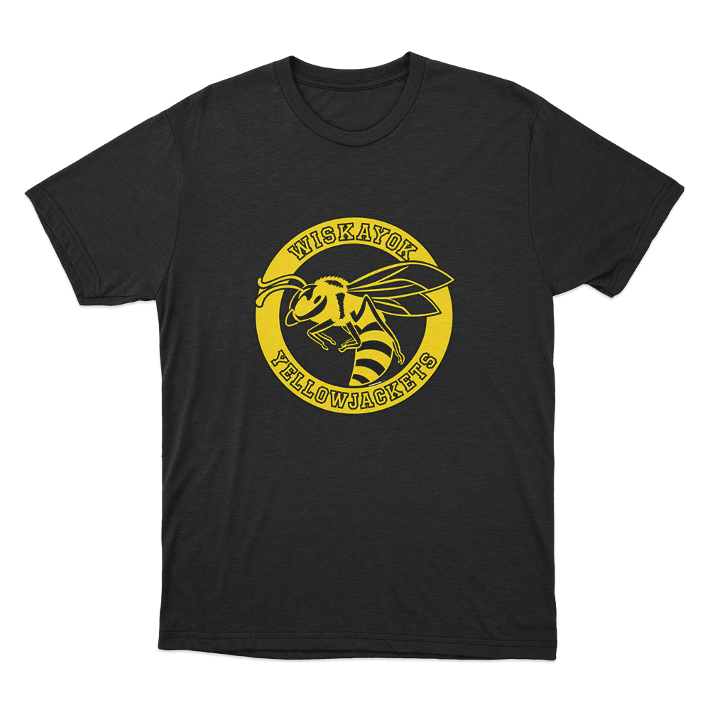 Yellowjackets Wiskayok Varsity Hornet Unisex T Shirt Black Yellowjackets Wiskayok Varsity Hornet Unisex T Shirt Black