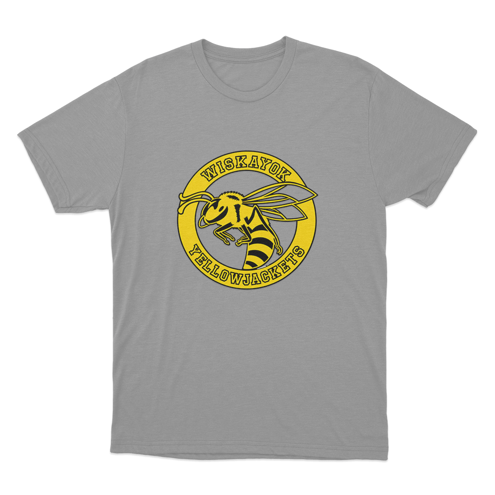 Yellowjackets Wiskayok Varsity Hornet Unisex T Shirt Grey Yellowjackets Wiskayok Varsity Hornet Unisex T Shirt Grey