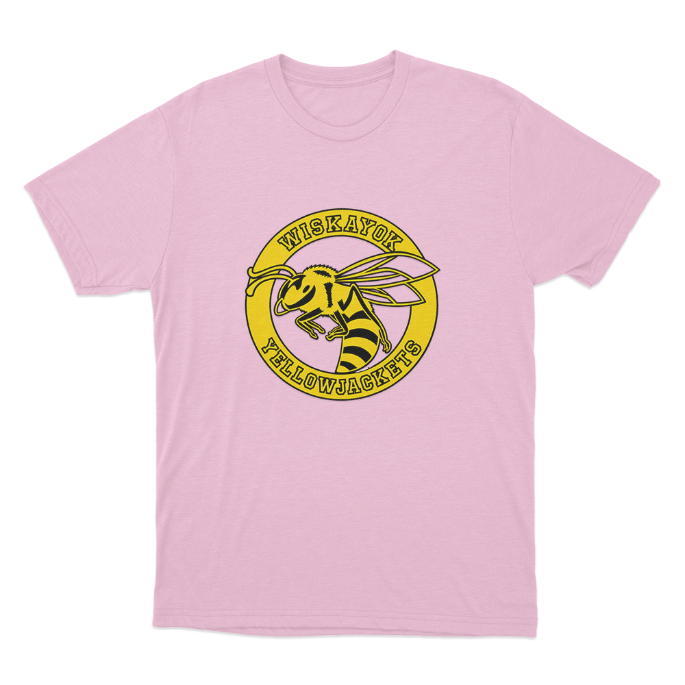 Yellowjackets Wiskayok Varsity Hornet Unisex T Shirt Pink Yellowjackets Wiskayok Varsity Hornet Unisex T Shirt Pink