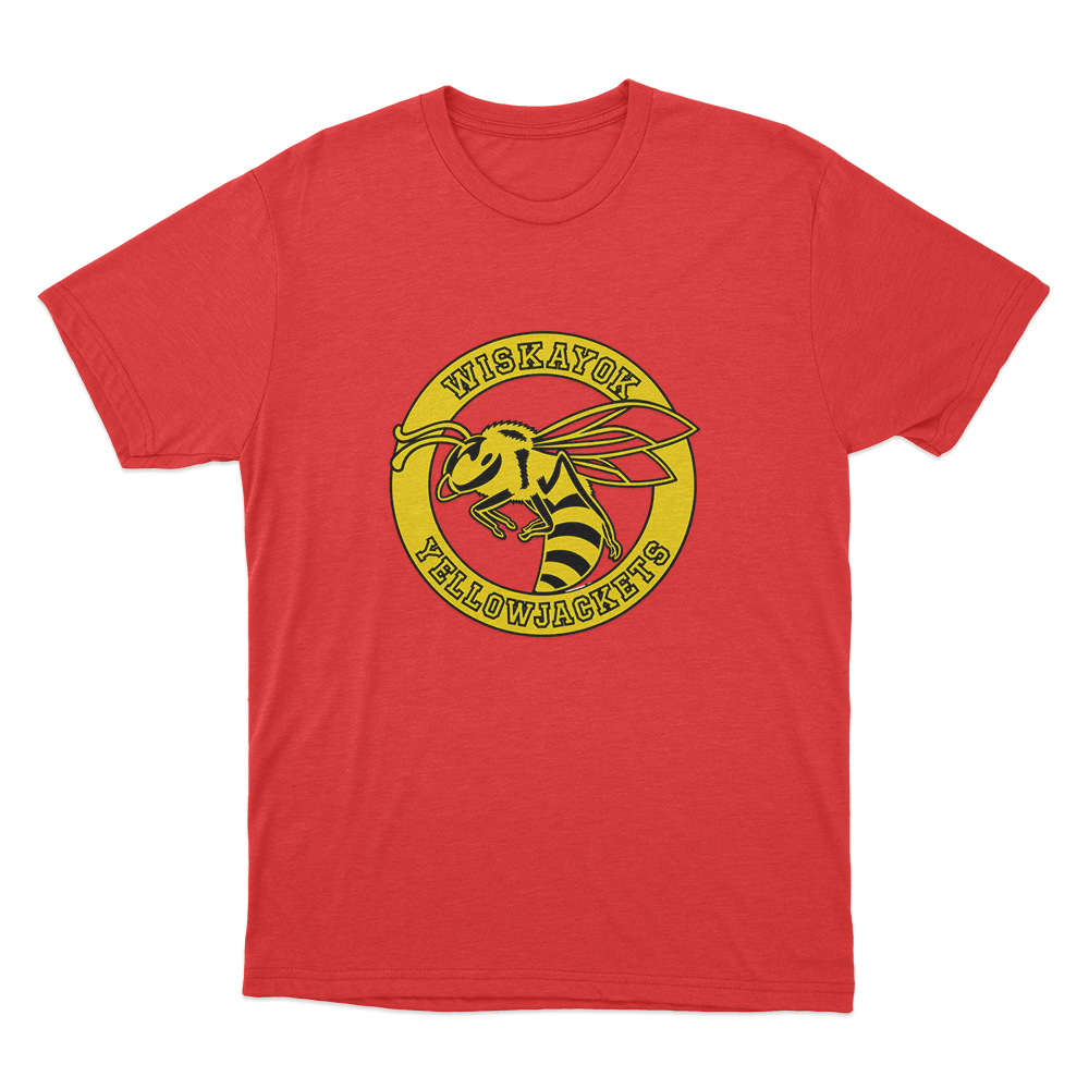 Yellowjackets Wiskayok Varsity Hornet Unisex T Shirt Red Yellowjackets Wiskayok Varsity Hornet Unisex T Shirt Red