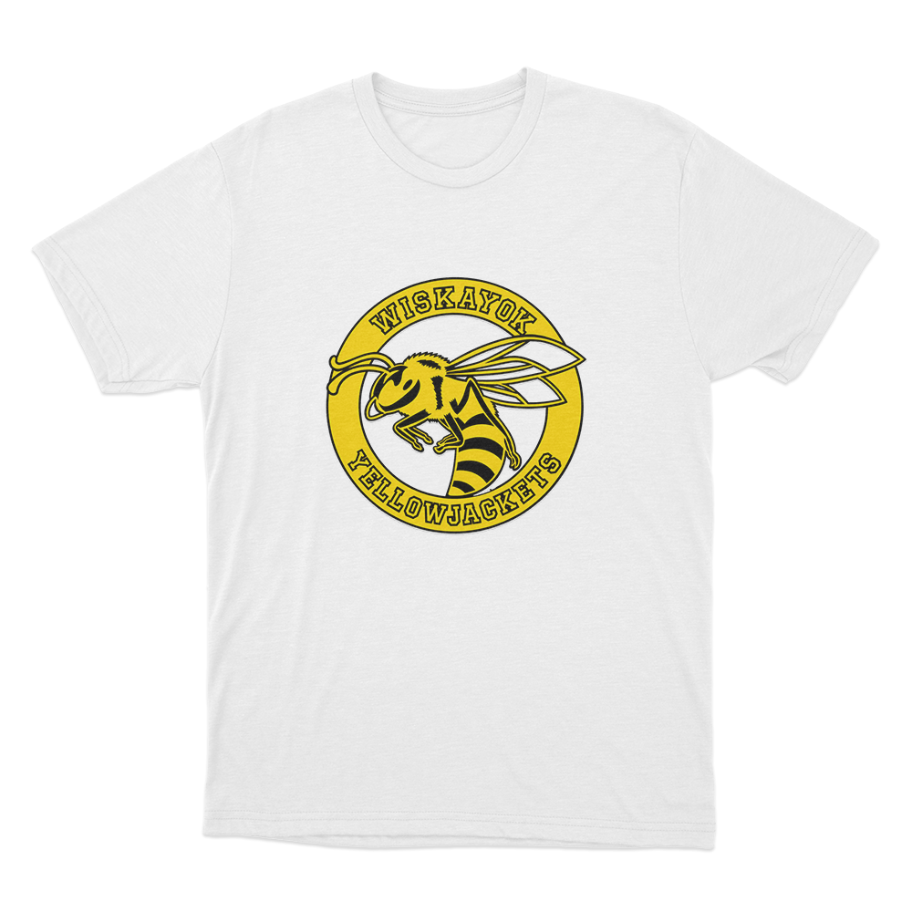 Yellowjackets Wiskayok Varsity Hornet Unisex T Shirt White Yellowjackets Wiskayok Varsity Hornet Unisex T Shirt White
