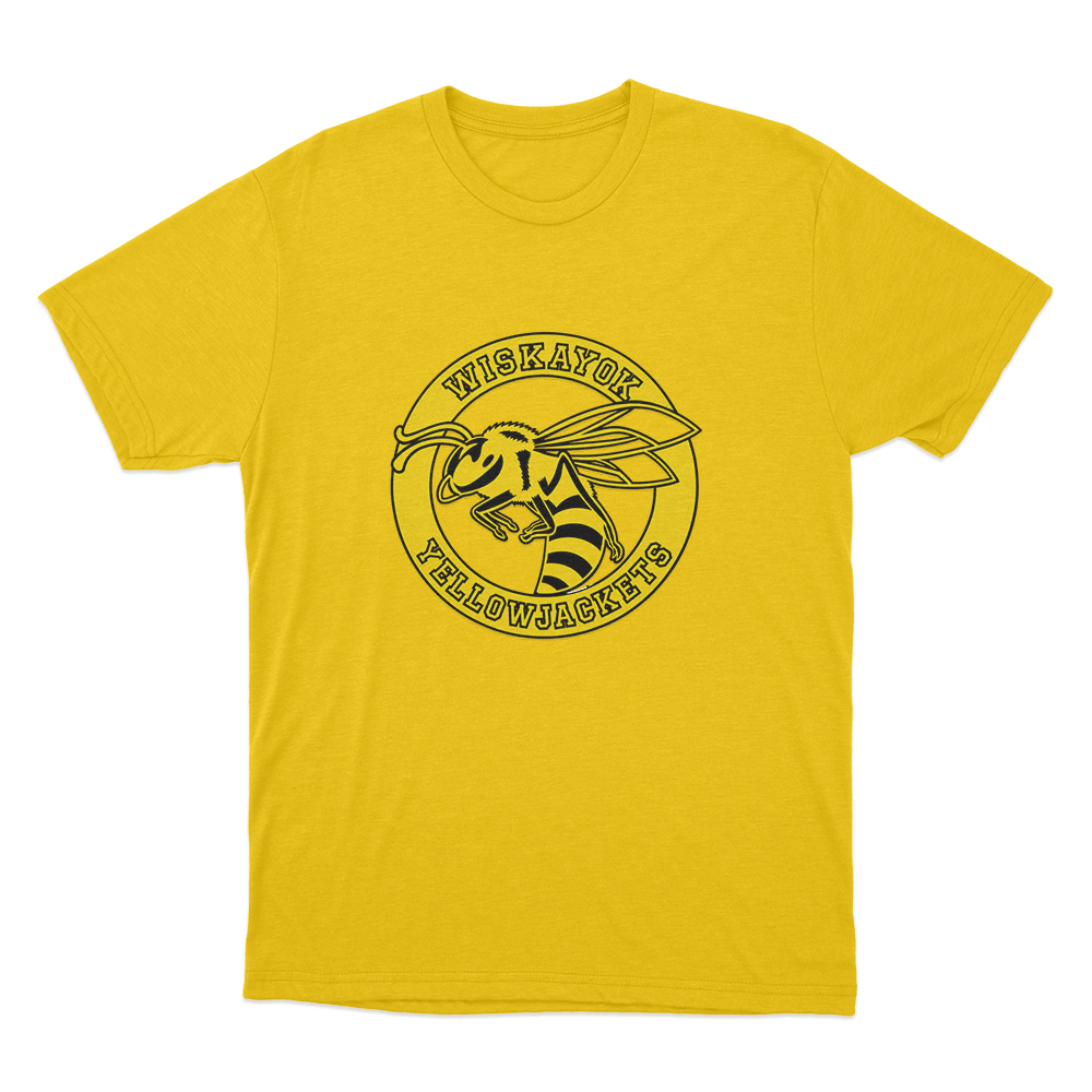 Yellowjackets Wiskayok Varsity Hornet Unisex T Shirt Yellow Yellowjackets Wiskayok Varsity Hornet Unisex T Shirt Yellow